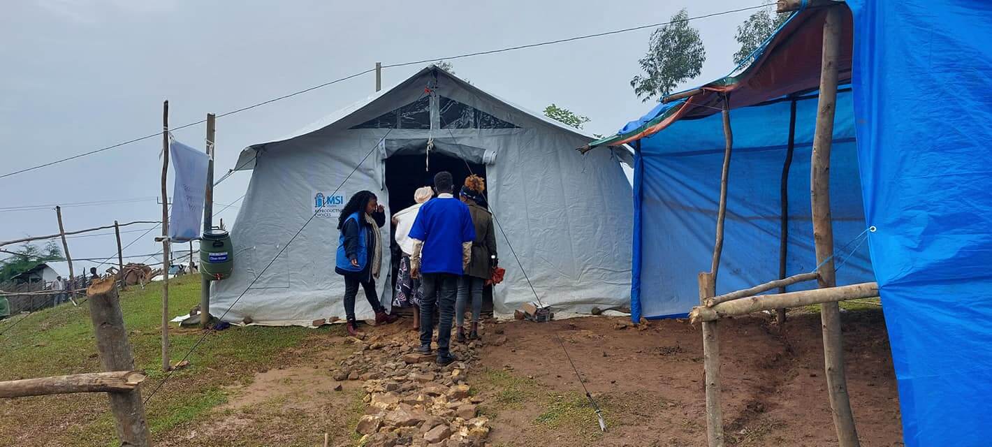 Responding to mudslides in Ethiopia